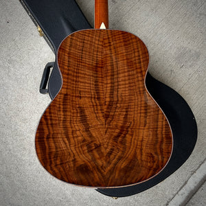 2017 Morgan Guitars CQM Custom Master Class Claro Walnut Back & Sides w/Case