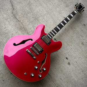 2019 Palermo Shelby Custom LTD ES-335 Chevy Nova Brilliant Mist Metallica w/Case