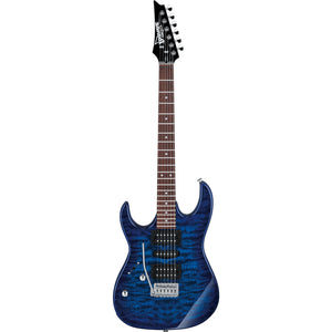 Ibanez Gio Series GRX70QAL Transparent Blue Burst Left Handed