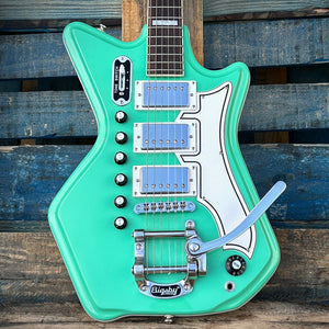 Used Eastwood Airline '59 3P DLX Seafoam Green w/Case
