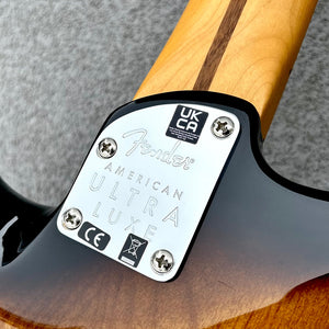 2023 Fender American Ultra Luxe Stratocaster Maple Fingerboard 2-Colour Sunburst w/Case