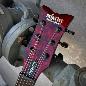 2015 Schecter Solo II Apocalypse Red Reign w/Case
