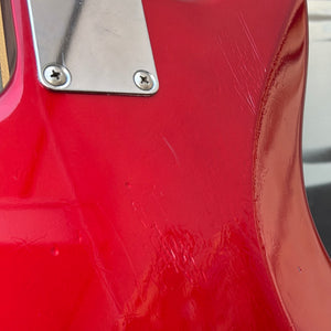 76-82 Tokai (Japan) Jazz Sound Bass Candy Apple Red w/Bag