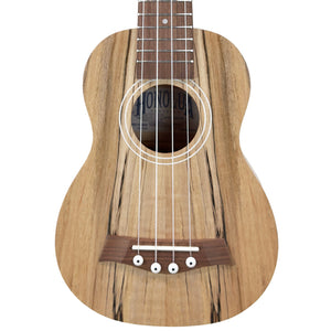 Honolua Ukuleles Honu Limited Edition Spalted Maple Soprano Ukulele HO-11SM w/Bag