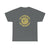 Guitarworks Yellow Circle Logo Charcoal Unisex Heavy Cotton T-Shirt