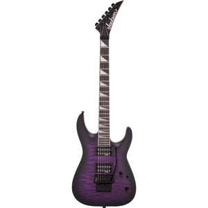 Jackson JS Series Dinky Arch Top JS32Q DKA Transparent Purple Burst