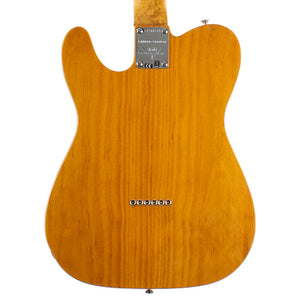Fender Custom Artisan Knotty Pine Tele Thinline AAA Rosewood Fingerboard Aged Natural