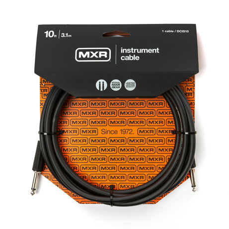 MXR Standard Instrument Cable  Straight/Straight 10 Feet