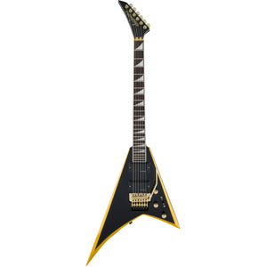 Jackson X Series Rhoads RRX24 Black w/Yellow Bevels