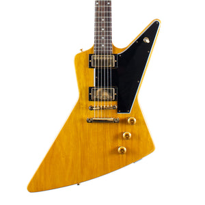 Gibson Custom Shop 1958 Korina Explorer - Black Pickguard w/case