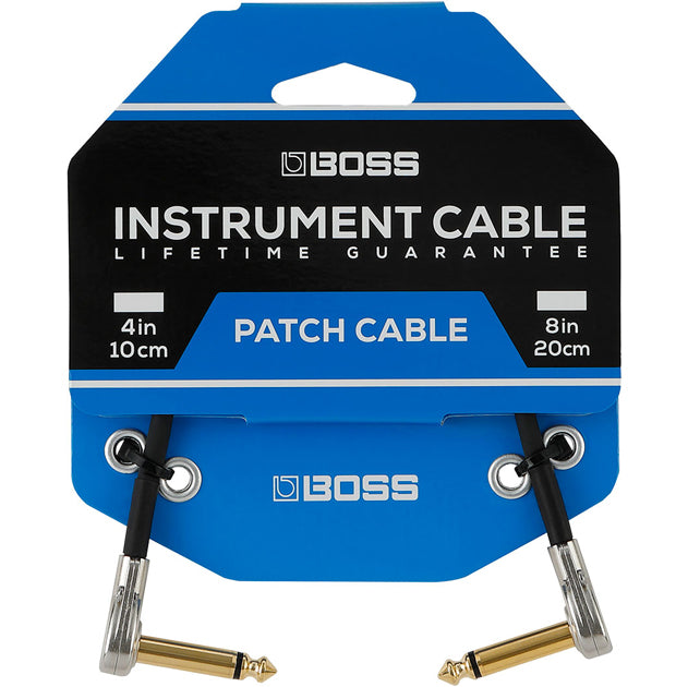 BOSS 4" Patch Cable 3 Pack BPC-4-3
