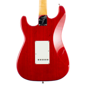Fender American Custom Shop Stratocaster Rosewood Fingerboard Crimson Transparent NOS