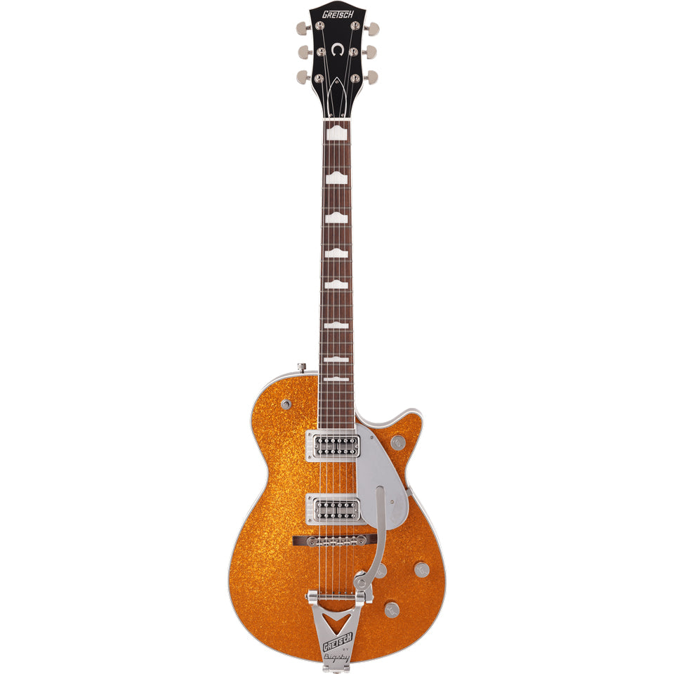 Gretsch G6129T-89 Vintage Select ‘89 Sparkle Jet with Bigsby Rosewood Fingerboard Gold Sparkle