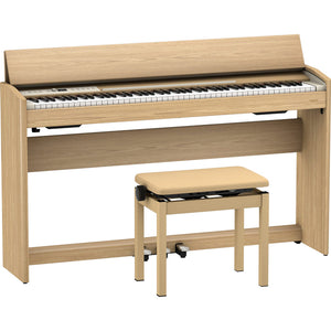 Roland F701-LA Digital Piano Light Oak w/Bench & Stand