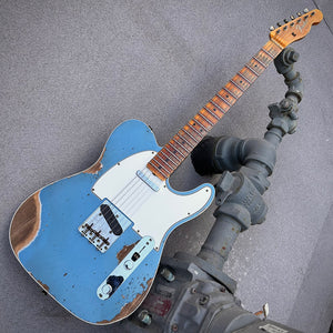Fender Custom Shop 1965 Telecaster Custom Heavy Relic Aged Lake Placid Blue