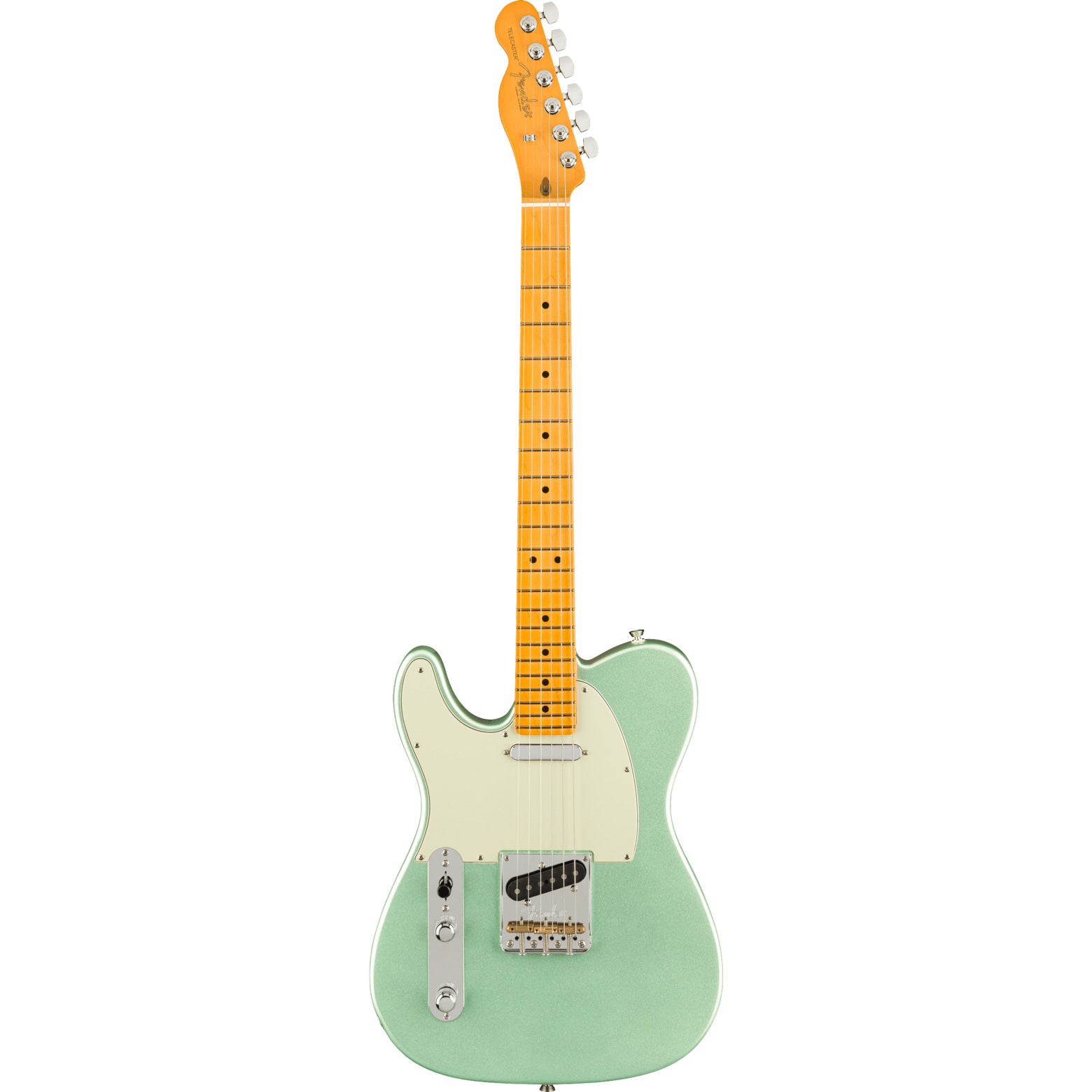 Fender American Professional II Telecaster Maple Fingerboard Mystic Surf Green Left Handed