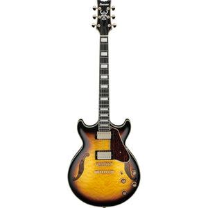 Ibanez AM93QMAYS Artcore Antique Yellow Sunburst