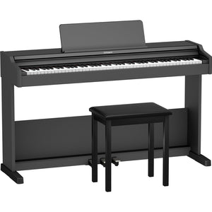 Roland RP107 Black w/Stand & Bench