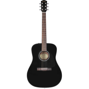 Fender CD-60 Dreadnought V3 Black w/Case