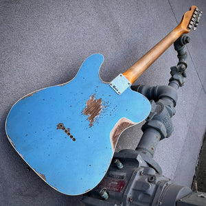Fender Custom Shop 1965 Telecaster Custom Heavy Relic Aged Lake Placid Blue