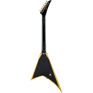 Jackson X Series Rhoads RRX24 Black w/Yellow Bevels