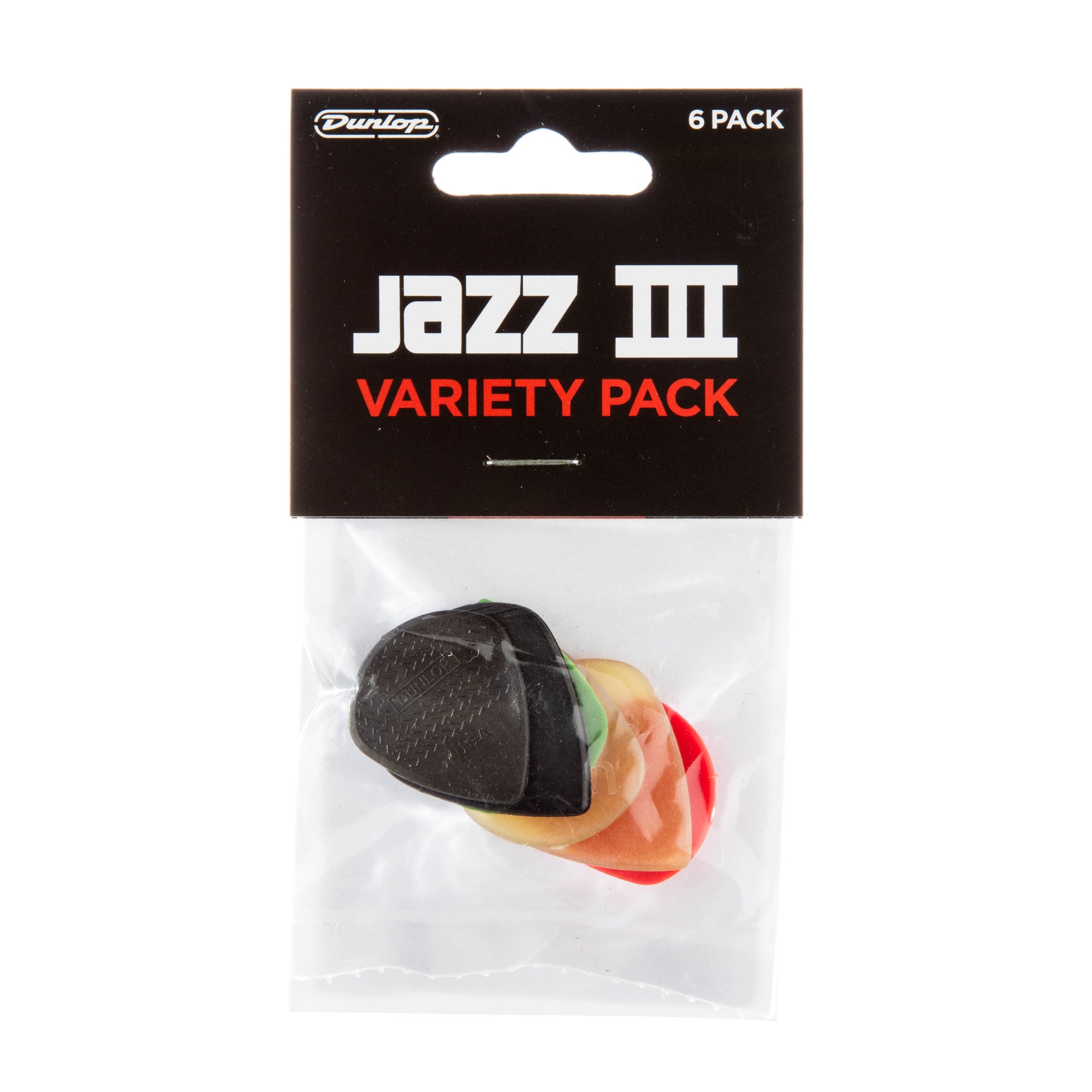 Dunlop Jazz III Pick Variety Pack PVP103