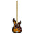 Traveler Guitar TB-4P Electric Bass Travel Guitar - Sunburst Maple w/Gig Bag