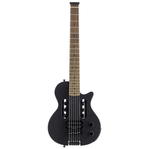 Traveler Guitar EG-1 Blackout Electric Guitar with Deluxe Gig Bag - Matte Black