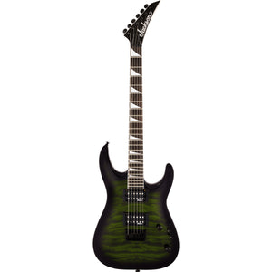 Jackson JS Series Dinky Arch Top JS32Q DKA HT Transparent Green Burst
