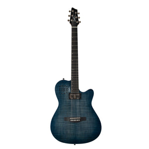 Godin A6 Ultra Denim Blue Flame w/Bag