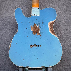 Fender Custom Shop 1965 Telecaster Custom Heavy Relic Aged Lake Placid Blue