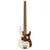 Traveler GuitarTB-4P Electric Bass Travel Guitar - Pearl White w/ Gig Bag