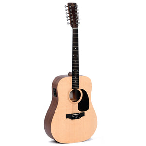 Sigma DM12E 12 String Electric Acoustic Natural