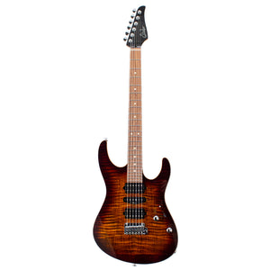 Suhr Modern Plus Pau Ferro Fingerboard Bengal Burst HSH