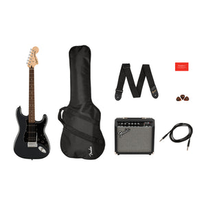 Squier Affinity Series Stratocaster HSS Pack Charcoal Frost Metallic