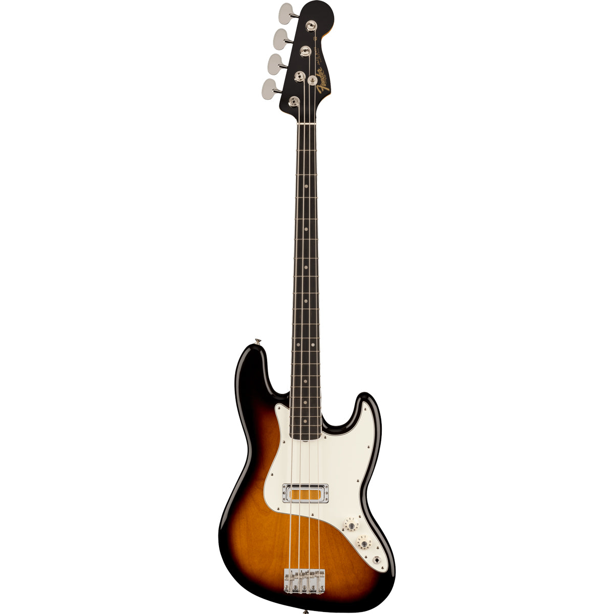 Fender Gold Foil Jazz Bass Ebony Fingerboard 2-Colour Sunburst