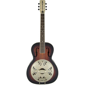 Gretsch G9241 Alligator Biscuit Round-Neck Resonator Guitar with Fishman Nashville Pickup 2-Color Sunburst