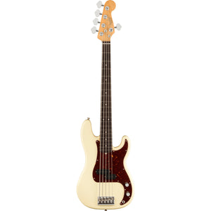 Fender American Professional II Precision Bass V Rosewood Fingerboard Olympic White