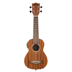 Honolua Ukuleles Honu Soprano w/EQ Ukulele HO-11E w/Bag