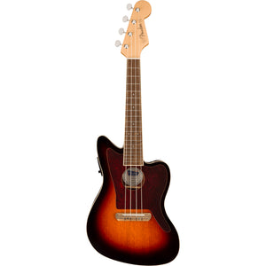 Fender Fullerton Jazzmaster Uke 3-Colour Sunburst