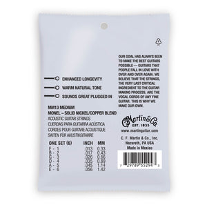 Martin Retro Acoustic Strings Medium 13-56 MM13