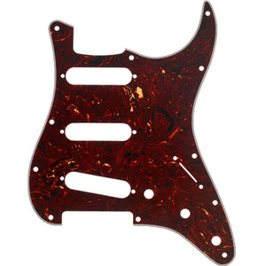 Fender 11-Hole Modern-Style Stratocaster SSS Pickguard Tortoise Shell