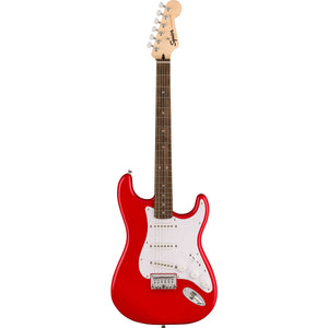 Squier Sonic Stratocaster HT White Pickguard Torino Red