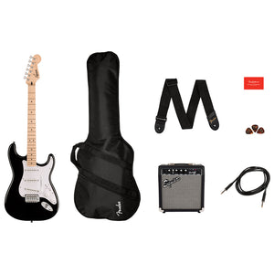 Squier Sonic Strat Pack Black