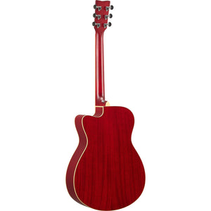 Yamaha FSCTA Transacoustic Cutaway Ruby Red