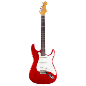 Fender American Custom Shop Stratocaster Rosewood Fingerboard Crimson Transparent NOS