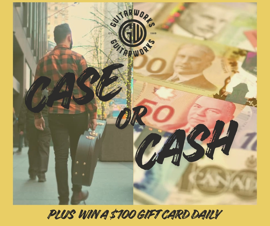 Case or Cash Promo - Daily Gift Card Giveaway