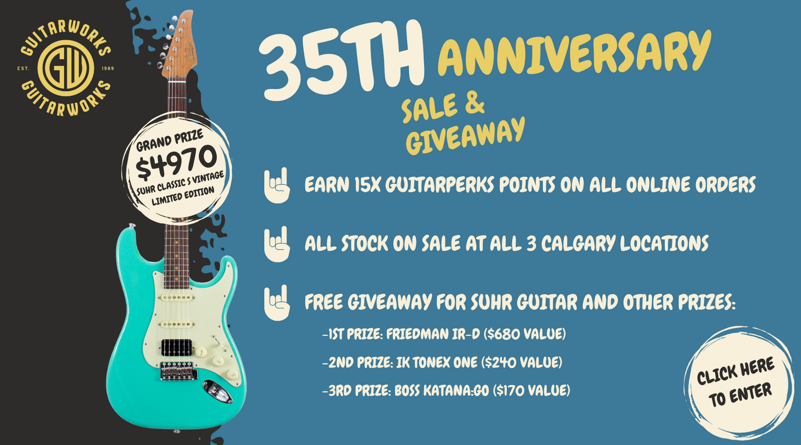 Guitarworks Your Total Guitar Store with Free Shipping in Canada