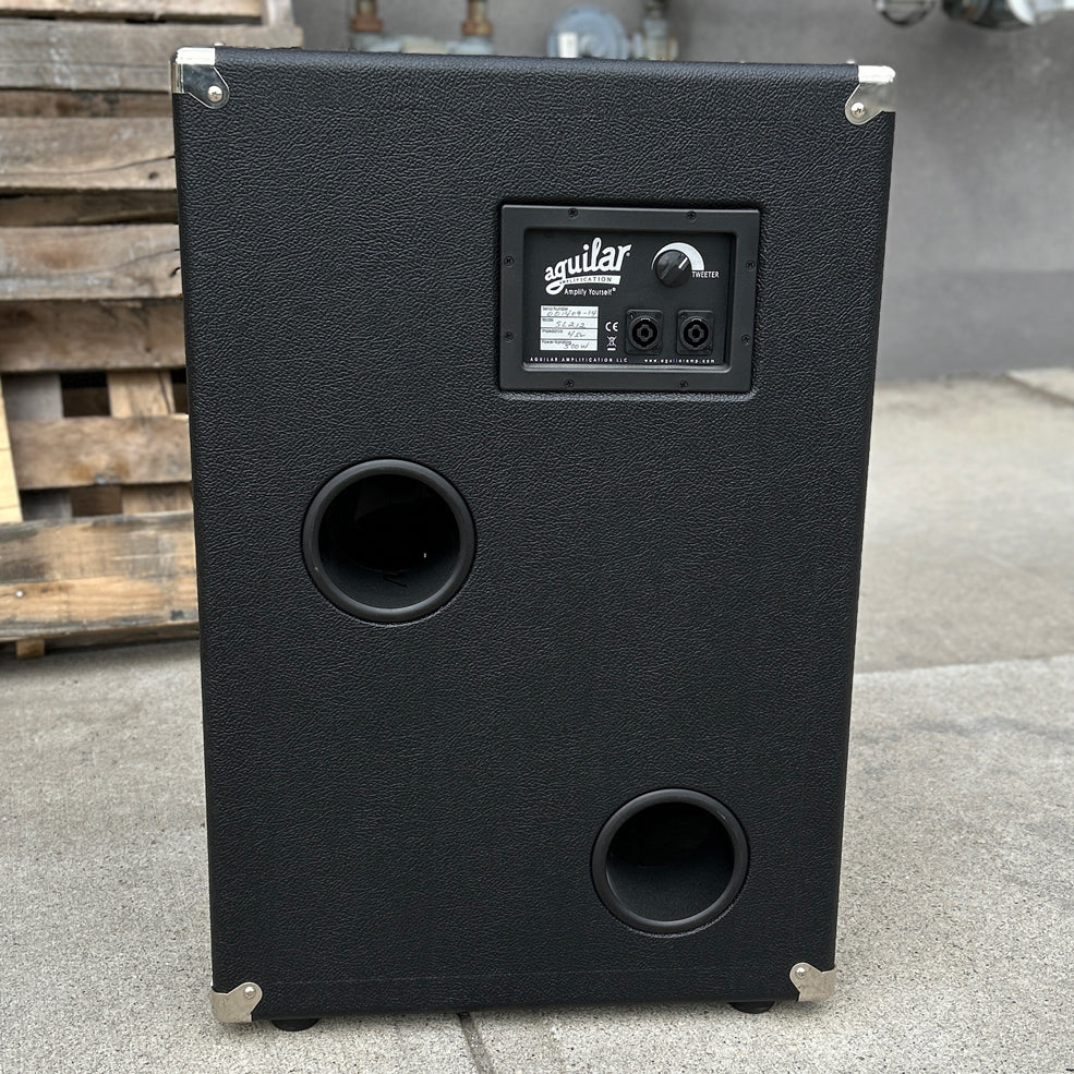 Used Aguilar SL 212 4-Ohm Super Lightweight 2x12" 500W Bass Cabinet — Black