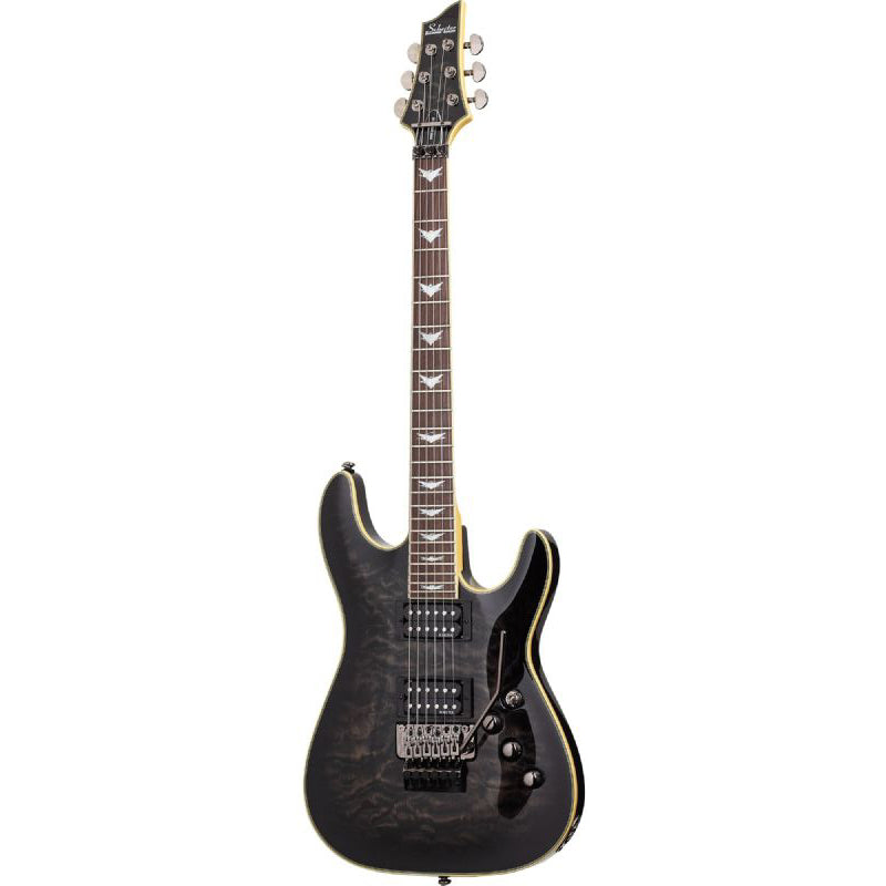 Schecter Omen Extreme-6 FR Floyd Rose See-Thru Black